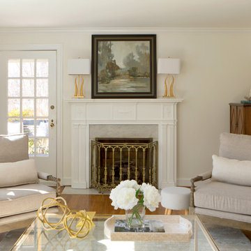 Clairmont in Benjamin Moore White Dove OC-17