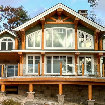 Timber Post & Beam Cottage