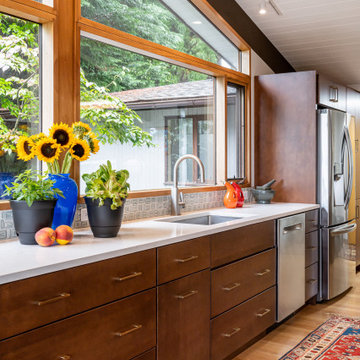 Mid-Century Modern Deck House
