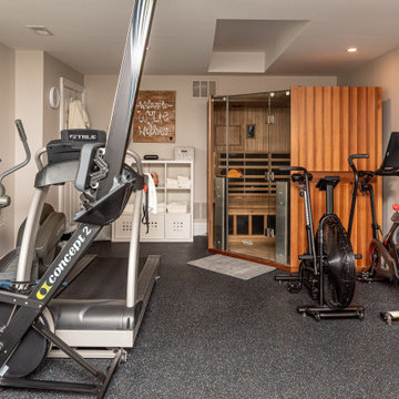 Luxury Finished Basement Remodel | Buckingham, PA