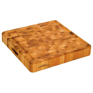 Slab End Grain Cutting Board With Juice Groove