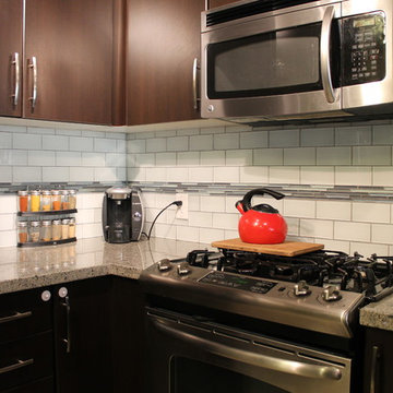 Snow White 3x6 Glass Subway Tile Backsplash