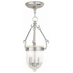 Livex Lighting - Livex Lighting 50513-35 Coventry - 2 Light Pendant in Coventry Style - 9 Inches - Light up that dark corner of your home or hang thiCoventry 2 Light Pen Polished Nickel CleaUL: Suitable for damp locations Energy Star Qualified: n/a ADA Certified: n/a  *Number of Lights: 2-*Wattage:60w Candelabra Base bulb(s) *Bulb Included:No *Bulb Type:Candelabra Base *Finish Type:Polished Nickel