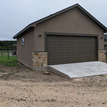 Texas Hill Country Ranch Garage Addition at Canyon Lake