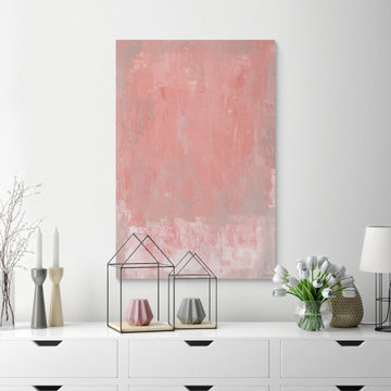 "Blazing Flame" Painting Print on Wrapped Canvas