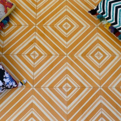 Sabine Hill Cement Encaustic Tile - Tile