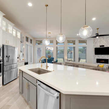 Luxury Kitchen With Granite Countertops, Modern Kitchen, Remodeling Ideas