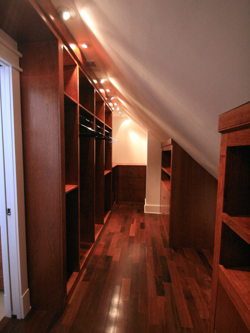 Closet With Angled Ceilings Houzz