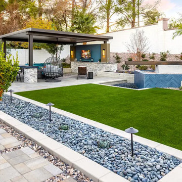 Eternal Reflection — Modern Outdoor Sanctuary by Quality Pros