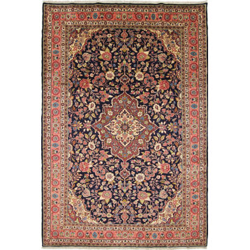 Persian Rug Mehraban 10'4"x7'1" Hand Knotted