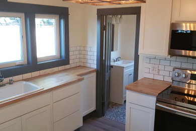 Inspiration for a contemporary kitchen remodel in Seattle