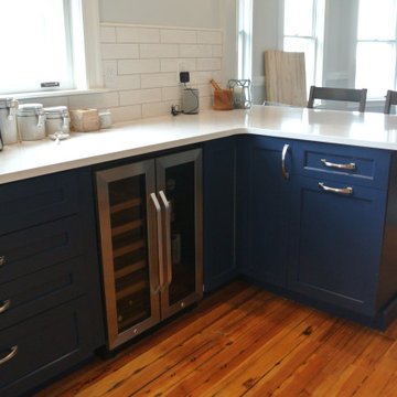 Seaside Blue kitchen