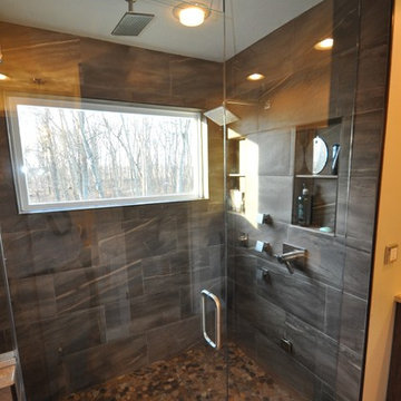 Battleground Contemporary Bathroom Remodel