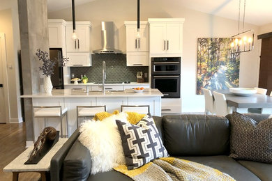 Kitchen - contemporary kitchen idea in Other