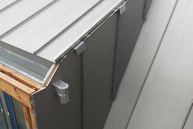 Metal - zinc roofing, Bath, UK
