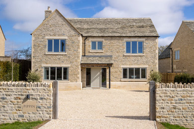 Design ideas for a classic house exterior in Oxfordshire.