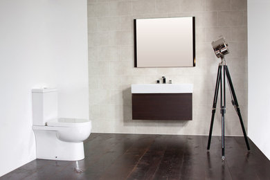 Inspiration for a contemporary bathroom in Cheshire.