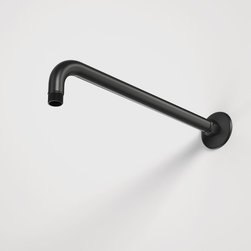 Caroma Liano Nexus Right Angle Shower Arm - Black - Bathtub and Shower Tap Sets