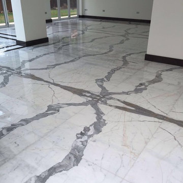 Calacatta Marble Floor