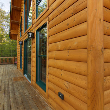 Engineered Log Home - Custom Design