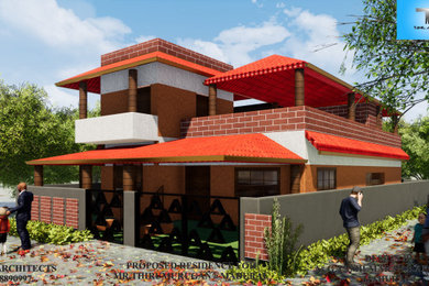 PROPOSED RESIDENCE FOR MR.THIRUMURUGAN  @ MADURAI.