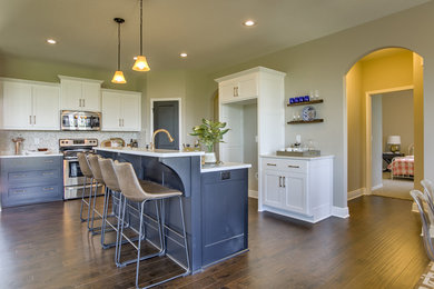 Example of a kitchen design in Kansas City