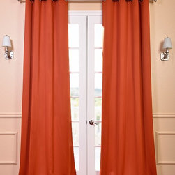 Blaze Grommet Blackout Curtain - Curtains