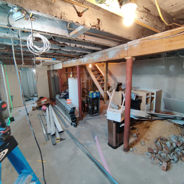 Bradley Beach , Basement full renovation