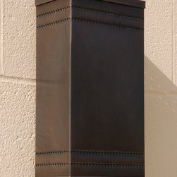 Punched Copper Wall Light - Wall Sconces