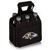 Baltimore Ravens Six Pack Beverage Carrier, Black