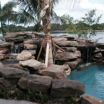 Rocks and Rock Waterfalls
