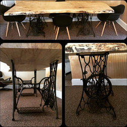 Maple Slab Dining Table - Dining Tables