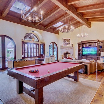 Antique Barnboard Oak - California Spanish Revival Home