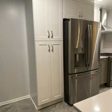 Beautiful Kitchen Transformation With New Two-Tone Cabinets