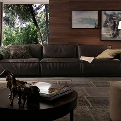 Avenue U914 Leather Sofa by Chateau d'Ax Italia - Sofas