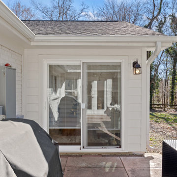 Sliding Door Entry to Patio
