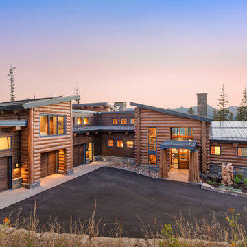Breckenridge Contemporary Log Cabin