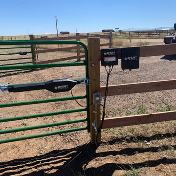 Entryway with Automatic Gates