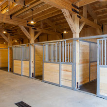 Horse barn