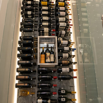 Magnificent Lighting for Modern Wine Cellars in Small Spaces