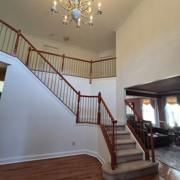 New Hope Kitchen Painting Railings Trim
