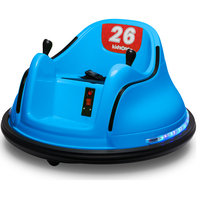 Race #00-99 6V Kids Toy Electric Ride On Bumper Car ASTM-certified, Blue