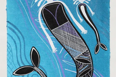 Nurturing Mermaid Print