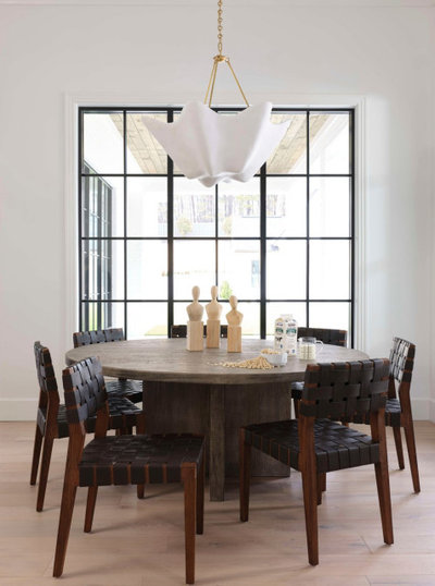Contemporary Dining Room by Michele Johnson Design
