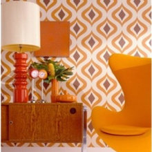 wallpaper powder room
