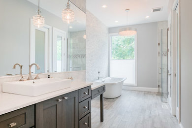 This is an example of a transitional bathroom in St Louis.