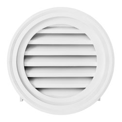 Full-Round Louver Vents - Registers Grilles And Vents
