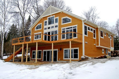 Home design - rustic home design idea in Minneapolis