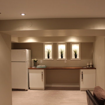 Fenwick Residence Basement Design and Build