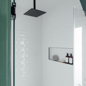 The "Bold" Pool Bathroom